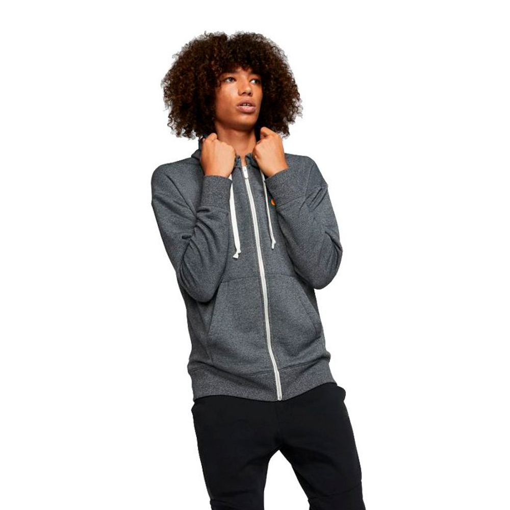 Мужская Толстовка Nike M NSW HERITAGE HOODIE FZ L Серый    photo 4
