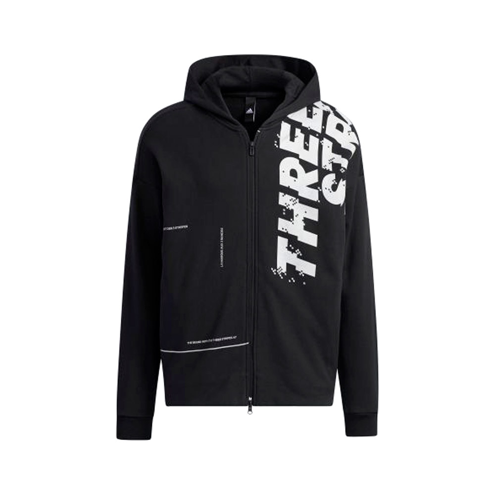 Hanorac pt bărbați Adidas M WRD SWT FZHD M Negru photo 1