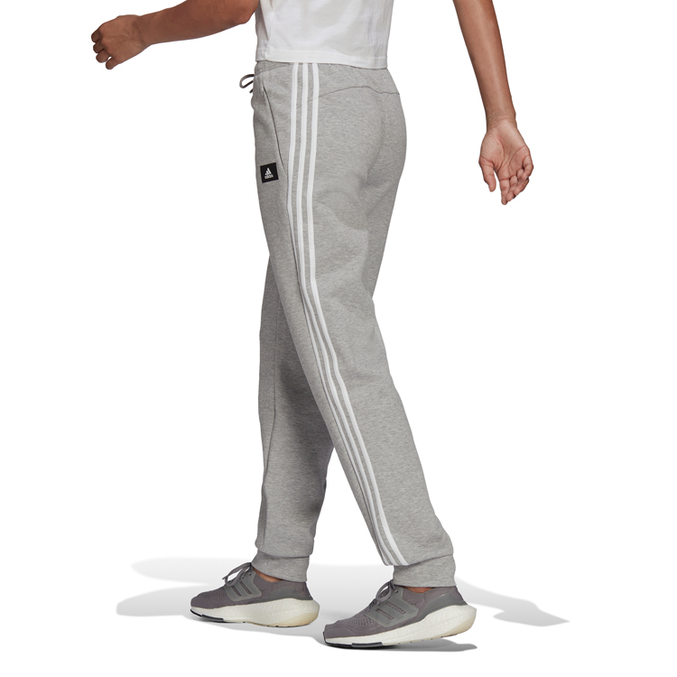Pantaloni Adidas W FI 3S Reg Pnt M Gri Femei photo 2
