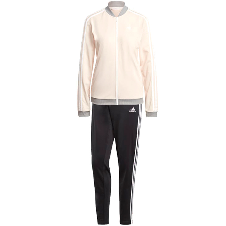 Costum Sportiv Adidas W 3S TR TS 2XS Negru-bej Femei photo 1
