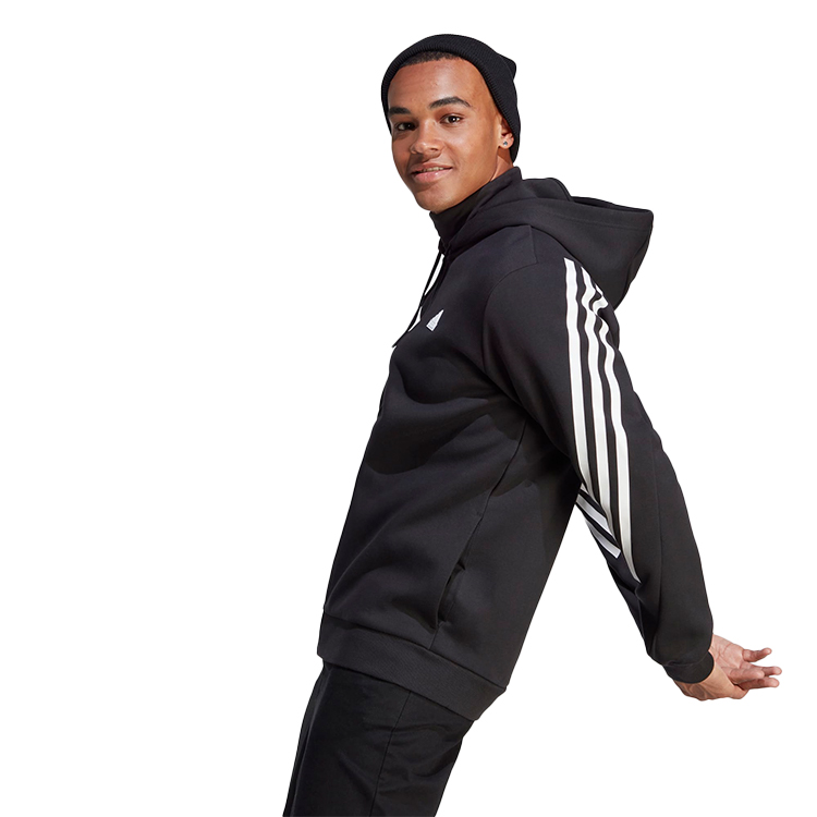 Hanorac pt bărbați Adidas M FI 3S FZ 2XL Negru photo 5