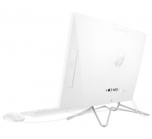 All-in-One PC - 23.8" HP AiO 24-cr0056ci 23.8" FHD AG IPS, Intel Core i3-N300, 1x8GB DDR4, 256GB M.2 2280 PCIe NVMe SSD, Intel® Iris Xe Graphics, CR, HD Cam, WiFi6 2x2 + BT5, HDMI, LAN, White Wired KBD 125KB and MS, FreeDos, Shell White. thumbnav 3
