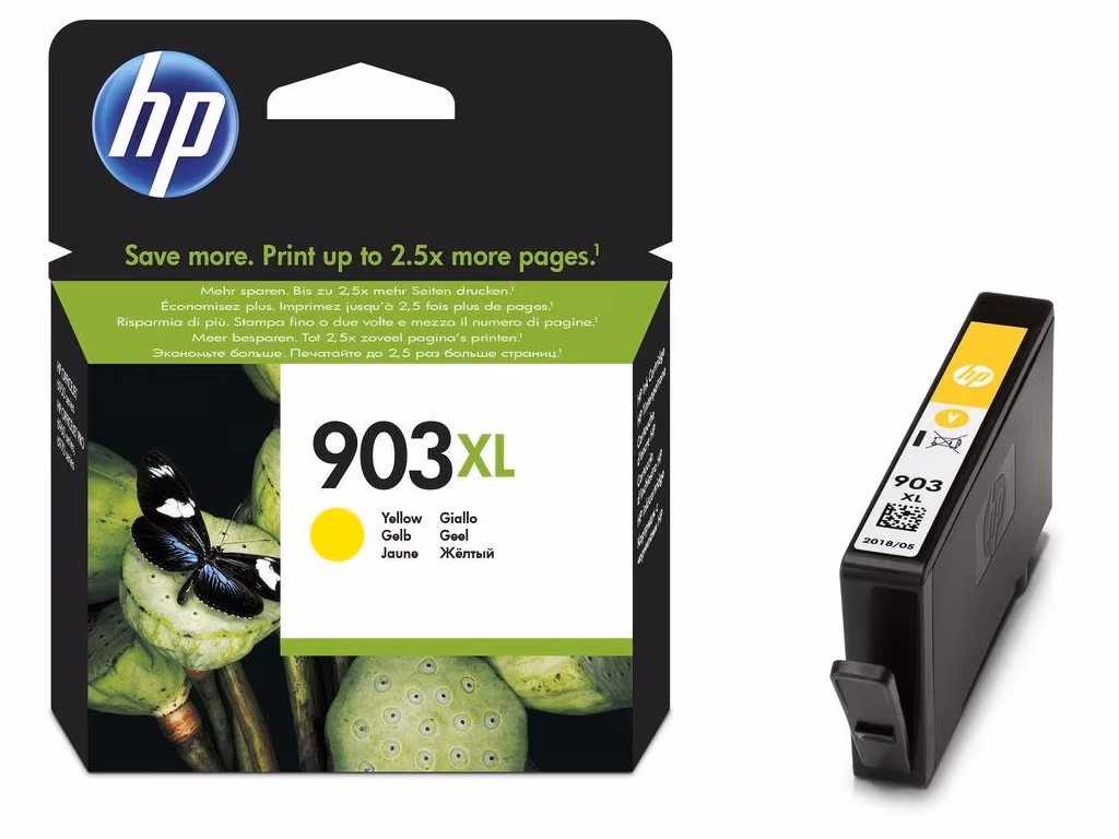 HP 903XL (T6M11AE) High Yield Yellow Original Ink Cartridge; (for HP OfficeJet Pro 6960, 6970) 