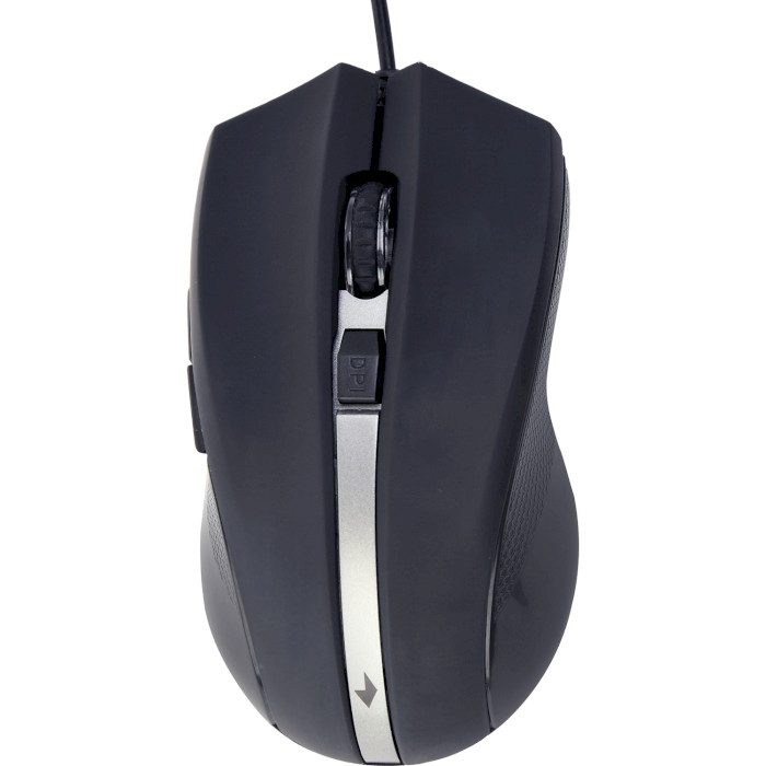 Gembird MUS-GU-02, 6-button G-laser mouse with scroll wheel, 800-2400dpi, USB, Black photo 1