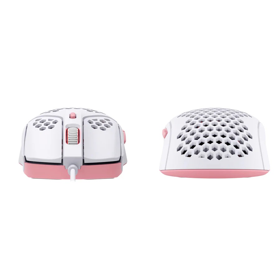Mouse Gaming HYPERX Pulsefire Haste, White/Pink [4P5E4AA] photo 5