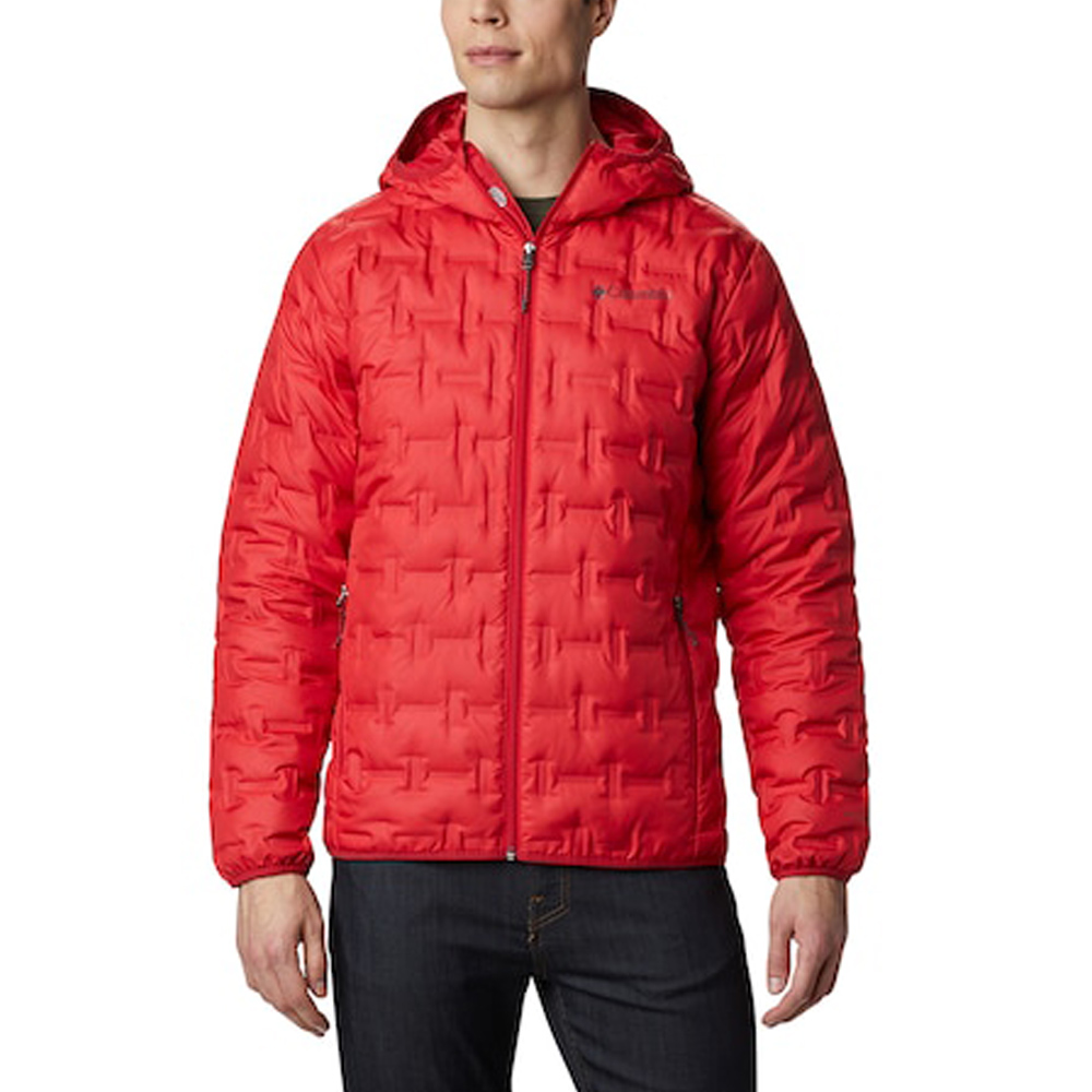 Куртка мужская Columbia Delta Ridge Down Hooded Jacket S Красный photo 1 Куртка мужская Columbia Delta Ridge Down Hooded Jacket S Красный photo 1