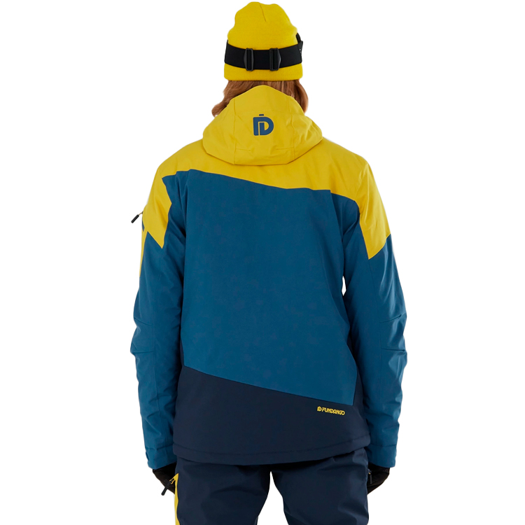 Куртка мужская Fundango PRIVET Allmountain Jacket S Желтый/Синий photo 2