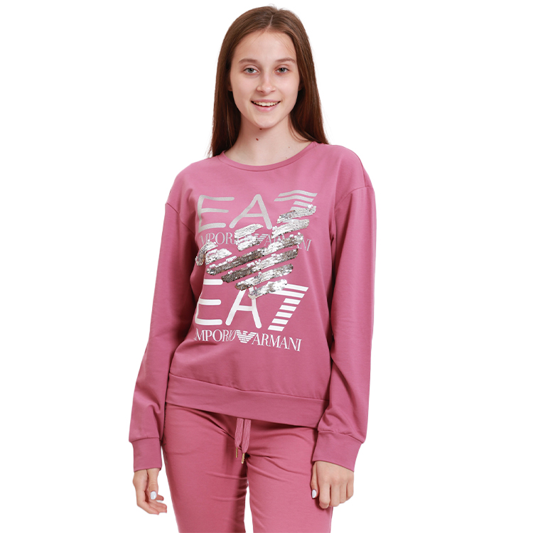 Hanorac EA7 EMPORIO ARMANI SWEATSHIRT EA7 XS Roz Femei photo 1