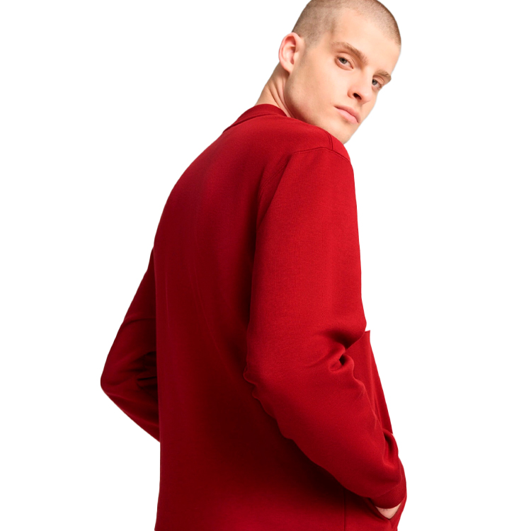 Hanorac pt bărbați Puma SQUAD Bomber Jacket FL XXL Bordo photo 4