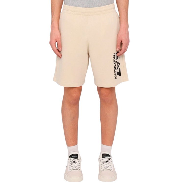 Sorti de bărbați EA7 EMPORIO ARMANI TRAIN VISIBILITY M SHORTS COFT XS Bej photo 1