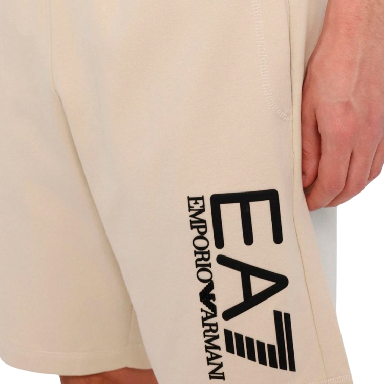 Sorti de bărbați EA7 EMPORIO ARMANI TRAIN VISIBILITY M SHORTS COFT XS Bej photo 3