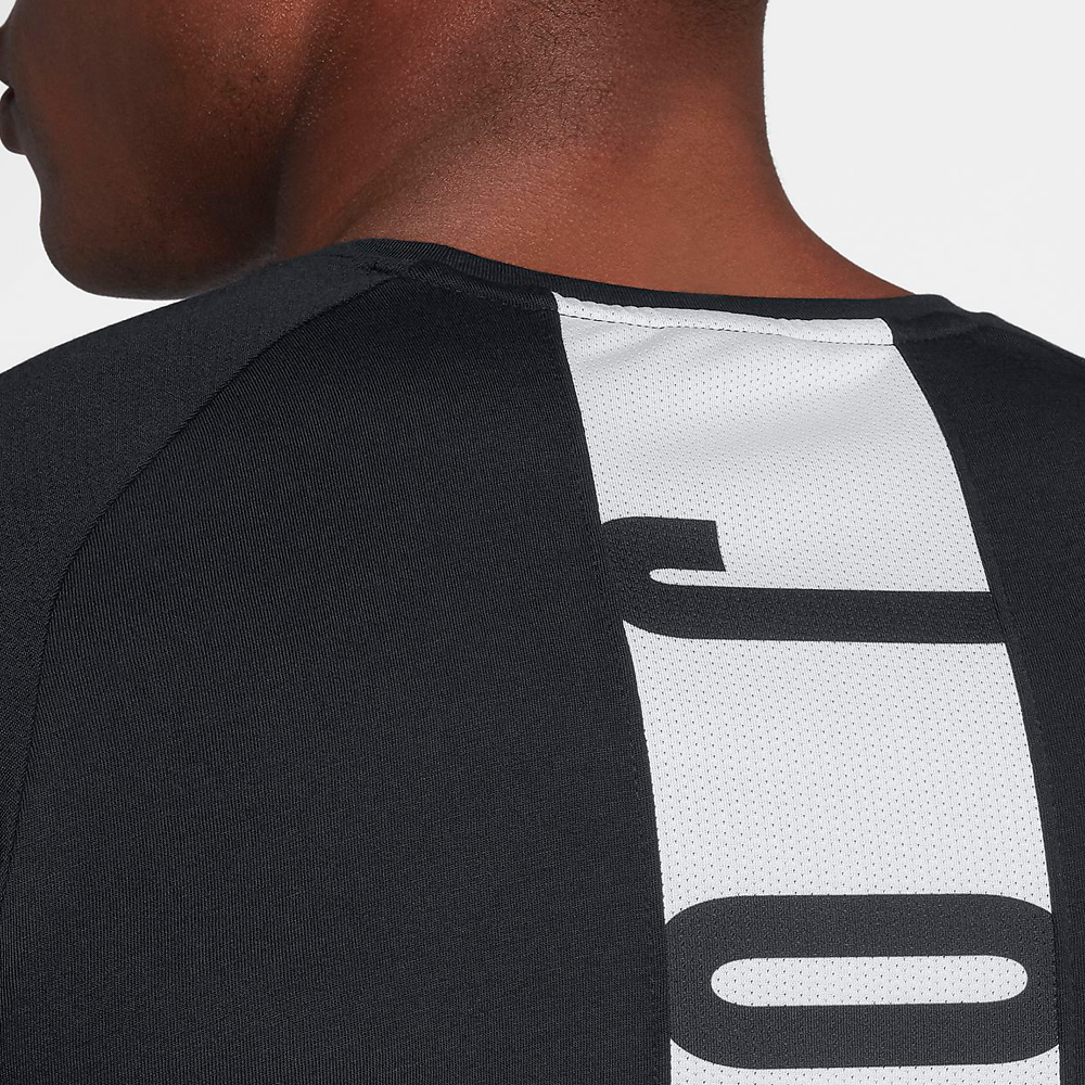 Футболка мужская Nike 23 ALPHA DRY SS TOP L Черный photo 2