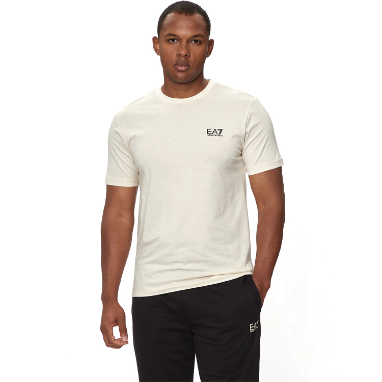 Футболка мужская EA7 EMPORIO ARMANI COTTON CORE IDENTITY S Бежевый photo 3
