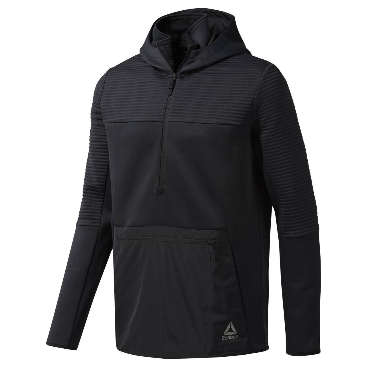 Hanorac pt bărbați Reebok ThermoWarm S Negru photo 1