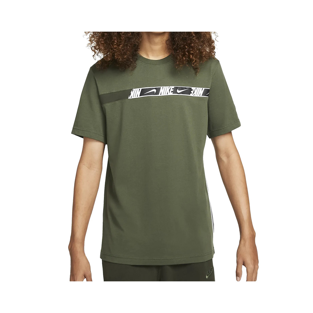 Tricou bărbătesc Nike M NSW REPEAT SS TOP 2XL Verde photo 1