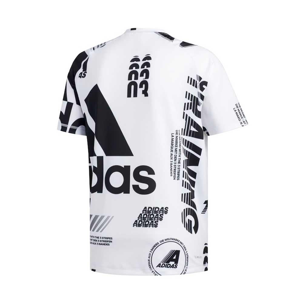 Футболка мужская Adidas DAILY AOP TEE S Белый photo 4