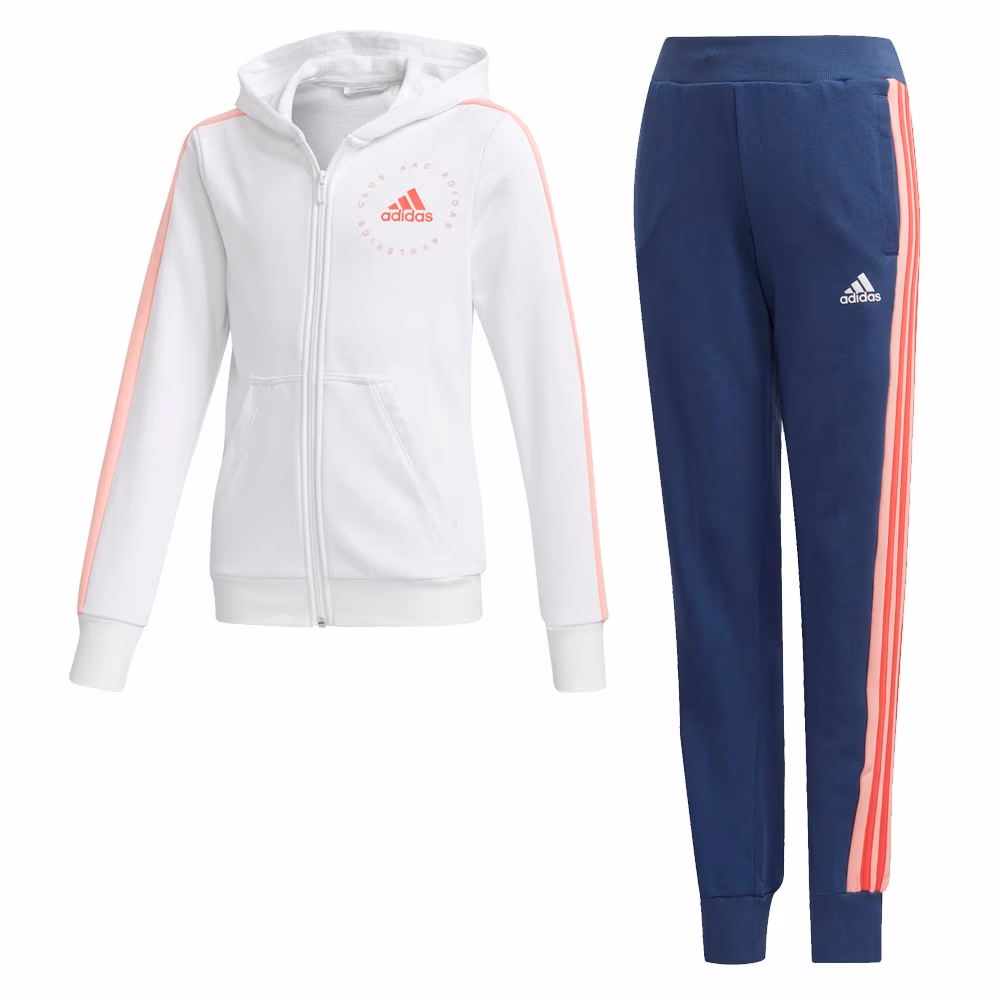 Costum sportiv Adidas JG HOOD COT TS