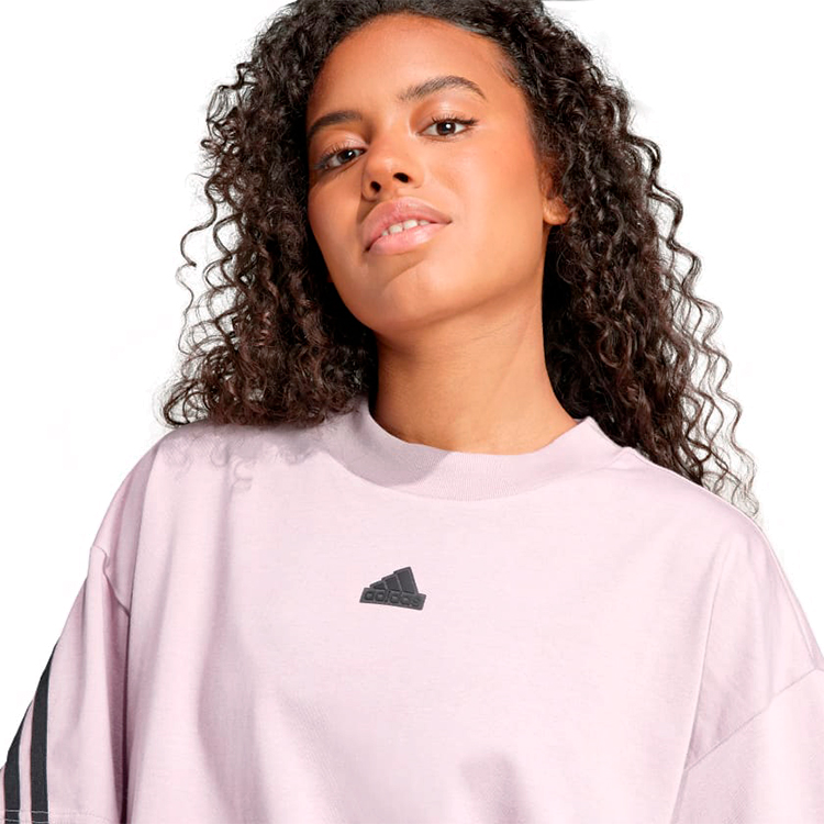 Tricou Adidas W FI 3S TEE 2XS Liliac Femei photo 3