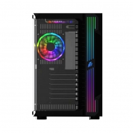 Игровой корпус 1STPLAYER SP9 / no PSU / Side-Window / 7x120mm / ATX / Black thumbnav 4