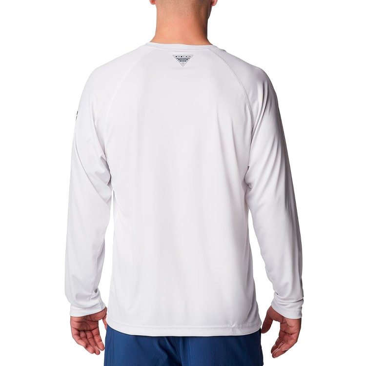 Hanorac pt bărbați Columbia Terminal Tackle LS Shirt S Alb photo 2