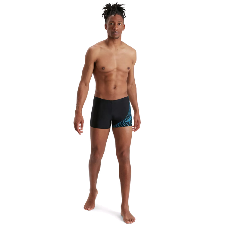 Плавки-шорты Speedo MEDLEY LOGO ASHT AM          /Черный/Синий photo 5