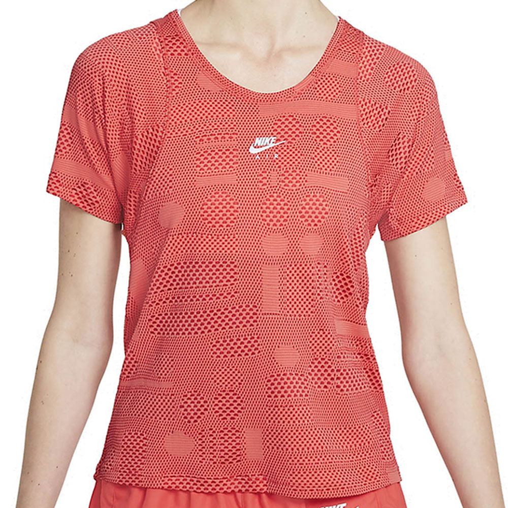 Футболка Nike W NK AIR DF TOP SS / Женский / L / Оранжевый photo 1 Футболка Nike W NK AIR DF TOP SS / Женский / L / Оранжевый photo 1