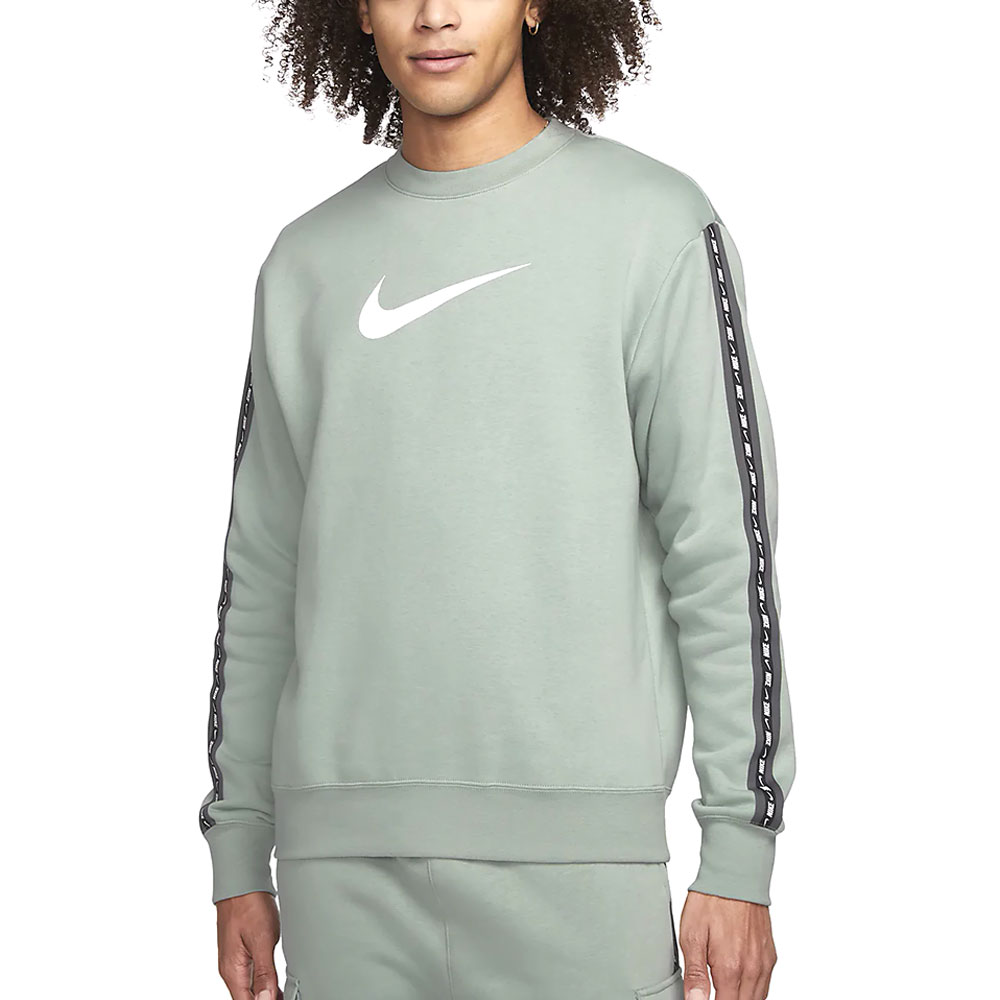 Hanorac pt bărbați Nike M NSW REPEAT FLC CREW BB S Gri photo 1 Hanorac pt bărbați Nike M NSW REPEAT FLC CREW BB S Gri photo 1