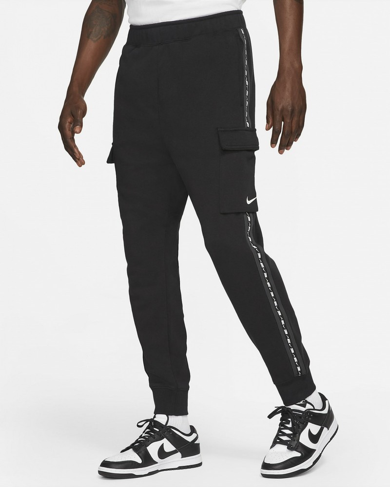 Pantaloni Nike M NSW REPEAT FLC CARGO PANT BB 2XL Negru Barbati photo 2
