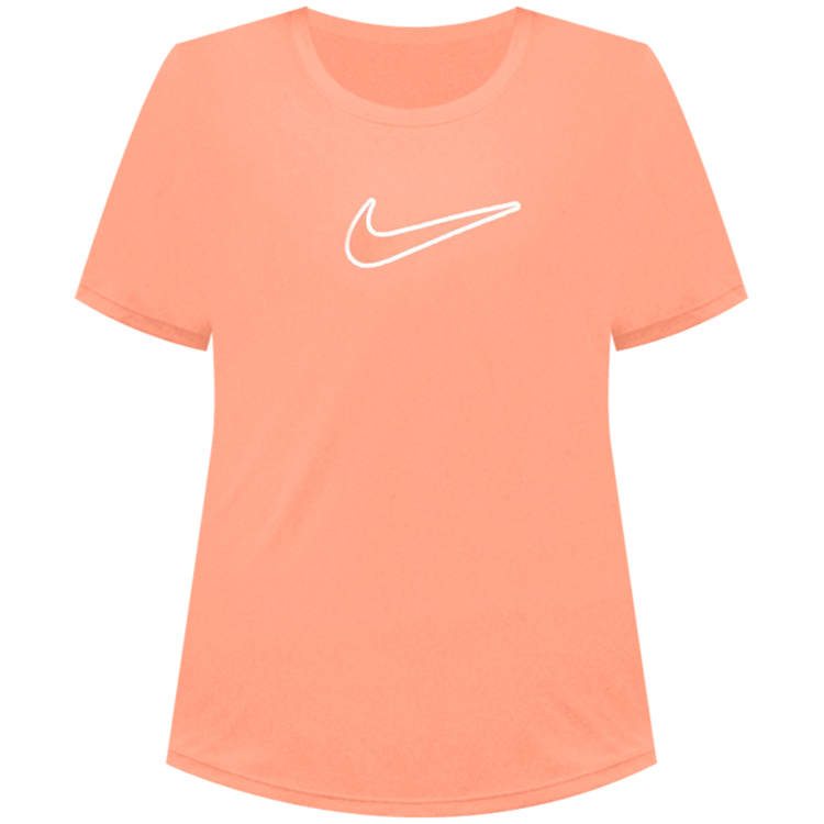 Tricou Nike G NK DF ONE STD SS TOP HBR / Femei / L / Portocaliu photo 2