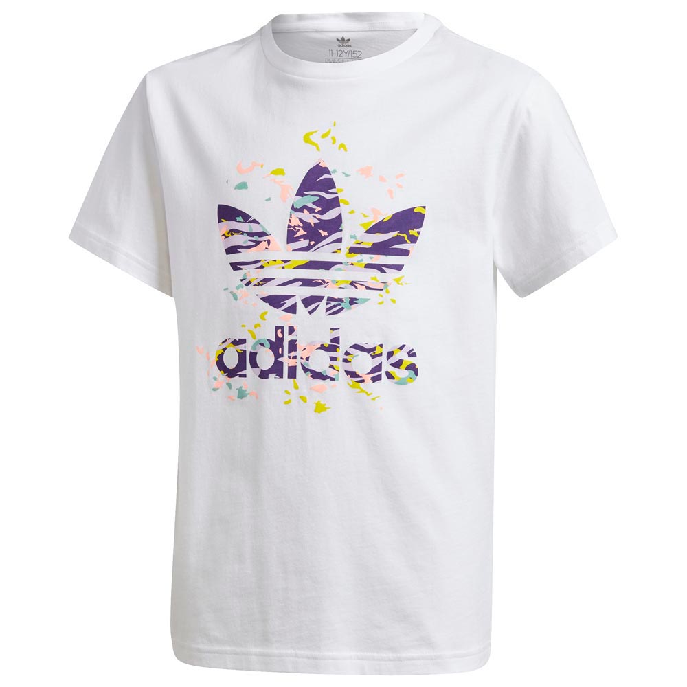 Футболка Adidas TREF TEE / Женский / 128 / Белый photo 1