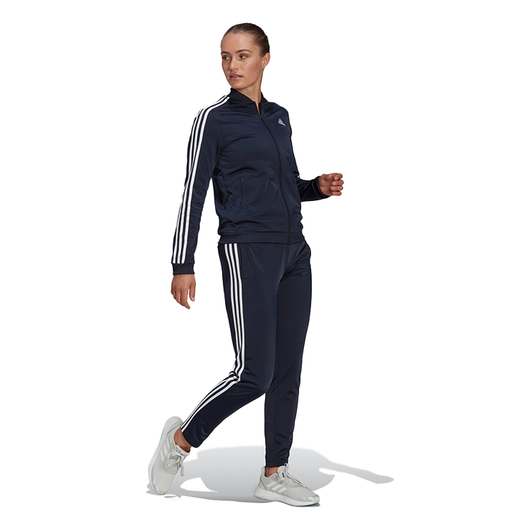 Costum Sportiv Adidas W 3S TR TS 2XS Albastru Femei photo 2