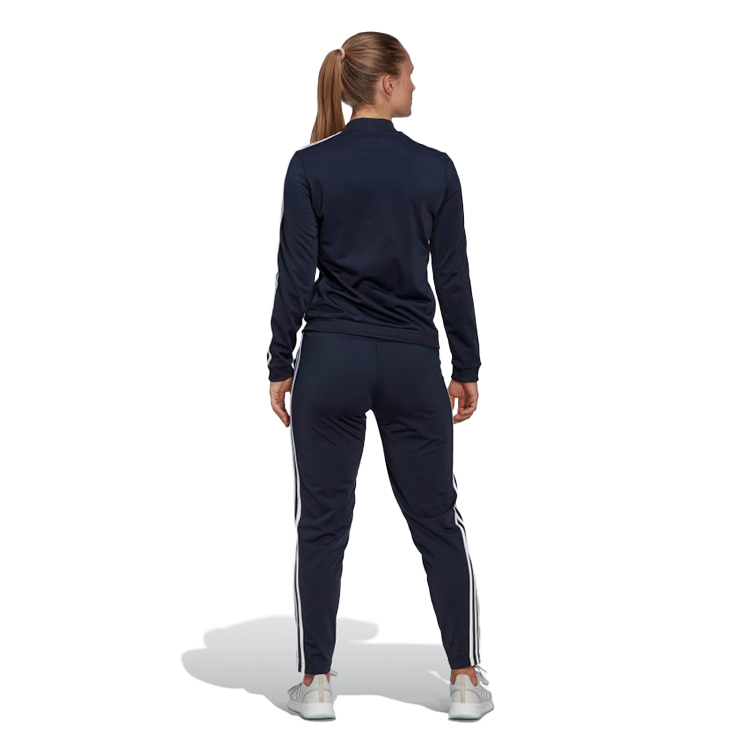 Costum Sportiv Adidas W 3S TR TS 2XS Albastru Femei photo 3