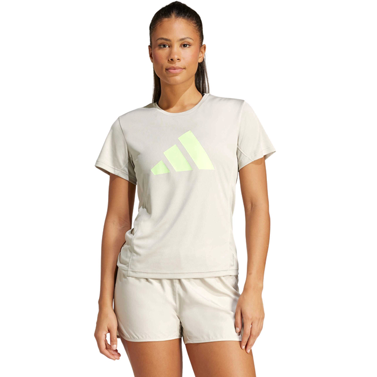 Tricou Adidas RUN IT TEE / Femei / XXS / Bej photo 2