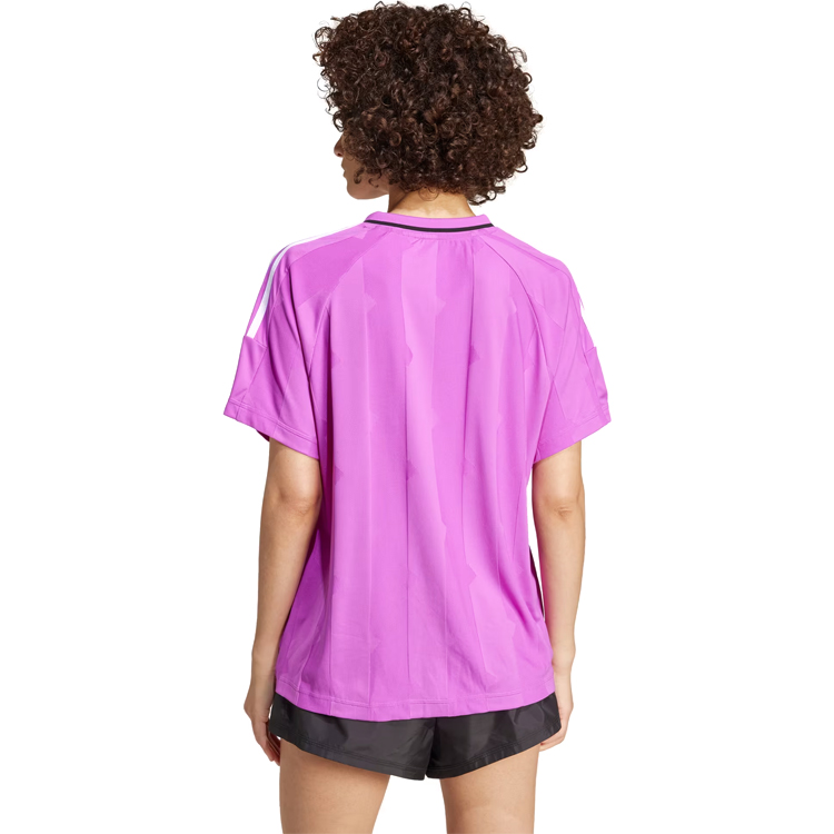 Tricou Adidas W TIRO Q3 BOYFT XXS Liliac Femei photo 4