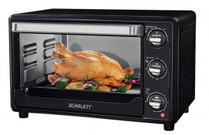 Cuptor electric Scarlett SC-EO93O14, 25 l, 1500 W, Negru thumbnav