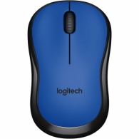 Logitech Wireless Mouse M220 Blue, Silent Optical Mouse for Notebooks, Nano receiver, Blue, Retail thumbnav 1
