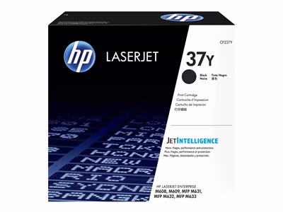 HP 37Y (CF237Y) Extra High Yield Black Cartridge for HP LaserJet Enterprise M608, M609, M631, M632h, 41000 p.