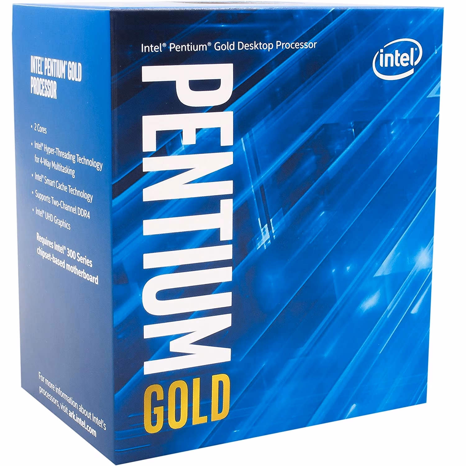Intel® Pentium® G6500, S1200, 4.1GHz (2C/4T), 4MB Cache, Intel® UHD Graphics 630, 14nm 58W, Box 