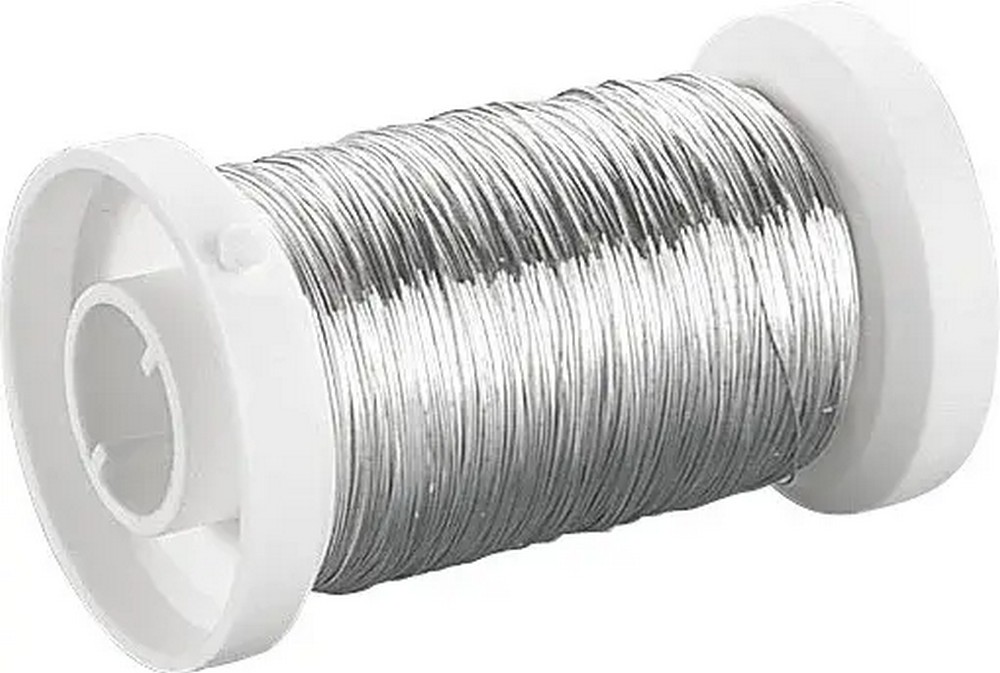 Серебряная проволока медная 0,25 мм 150 м Knorr Prandell photo 1 Серебряная проволока медная 0,25 мм 150 м Knorr Prandell photo 1