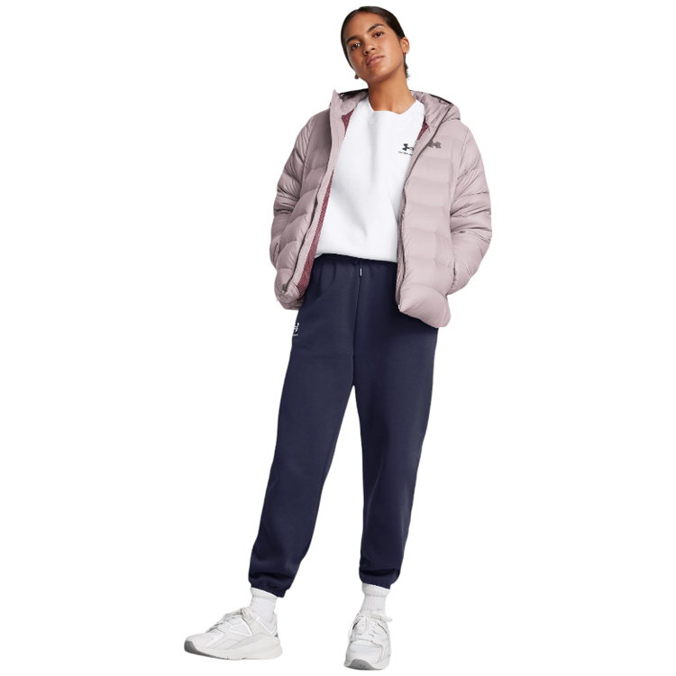 Scurta Under Armour LEGEND DOWN HOODED JACKET L Mov Femei photo 2