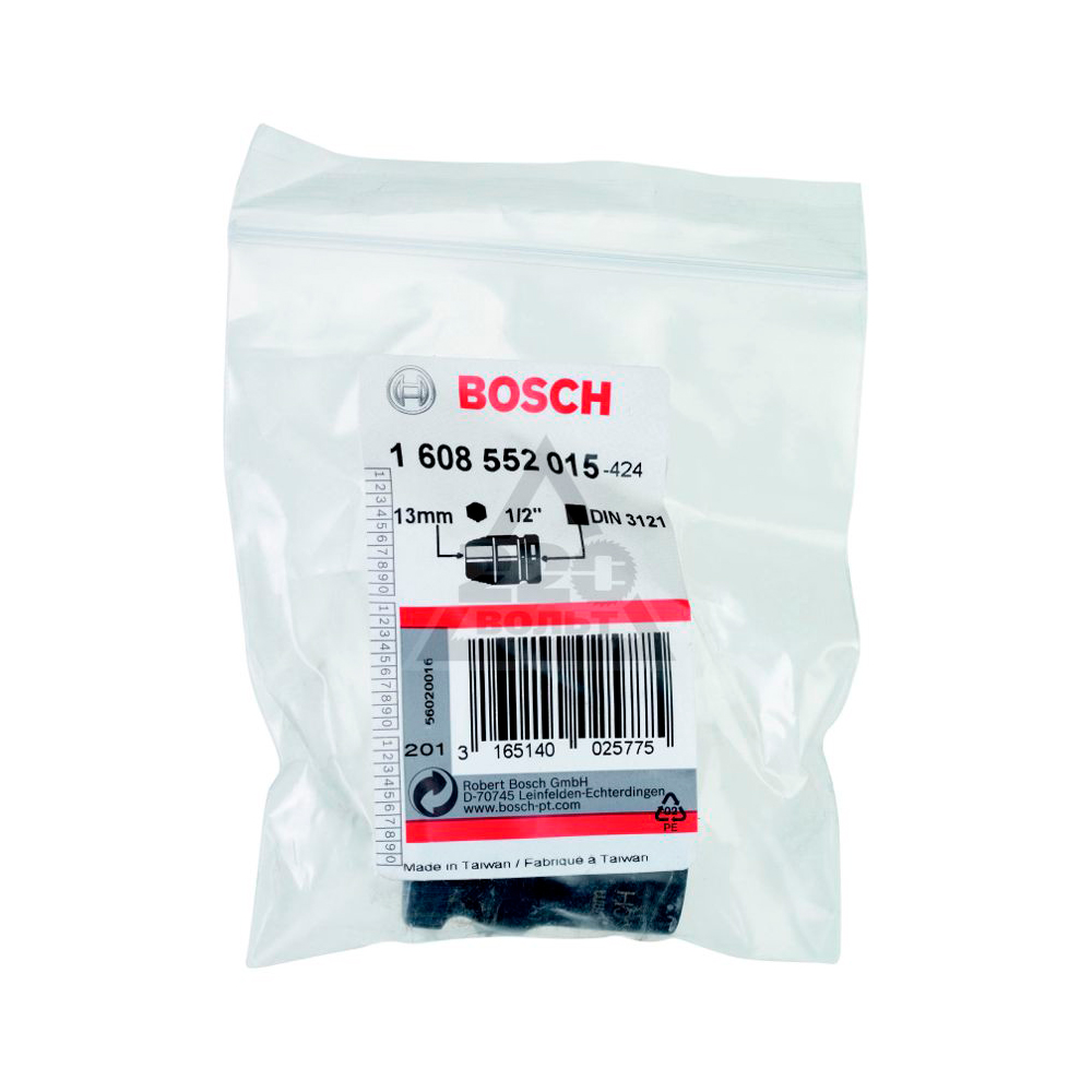 Торцевая головка Bosch 1608552015 Сталь  photo 2