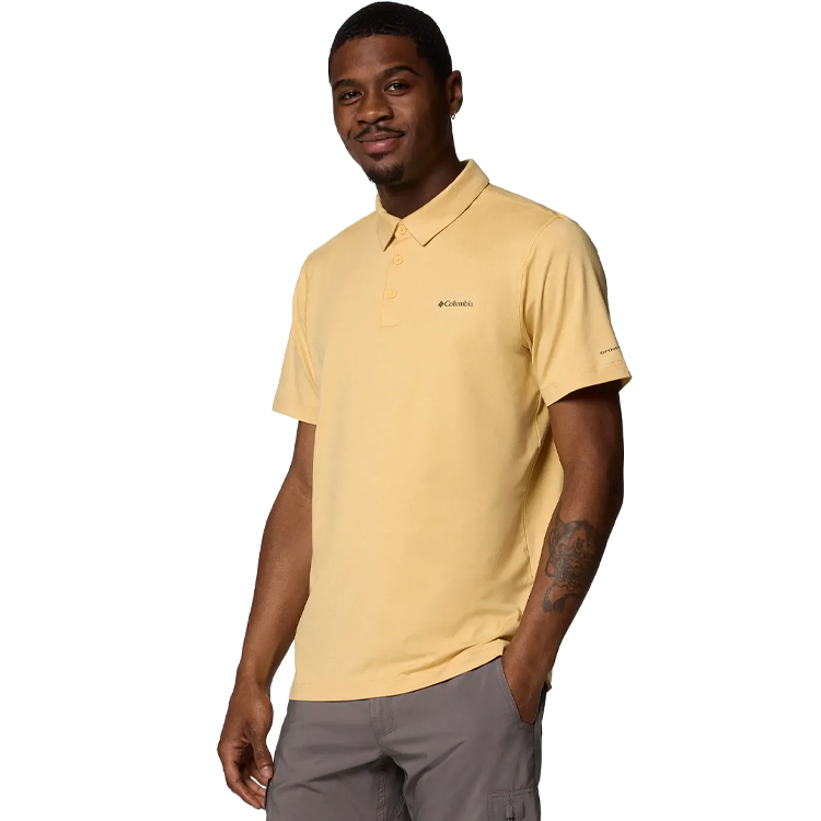 Мужские Поло Columbia Tech Trail Polo S Желтый photo 2