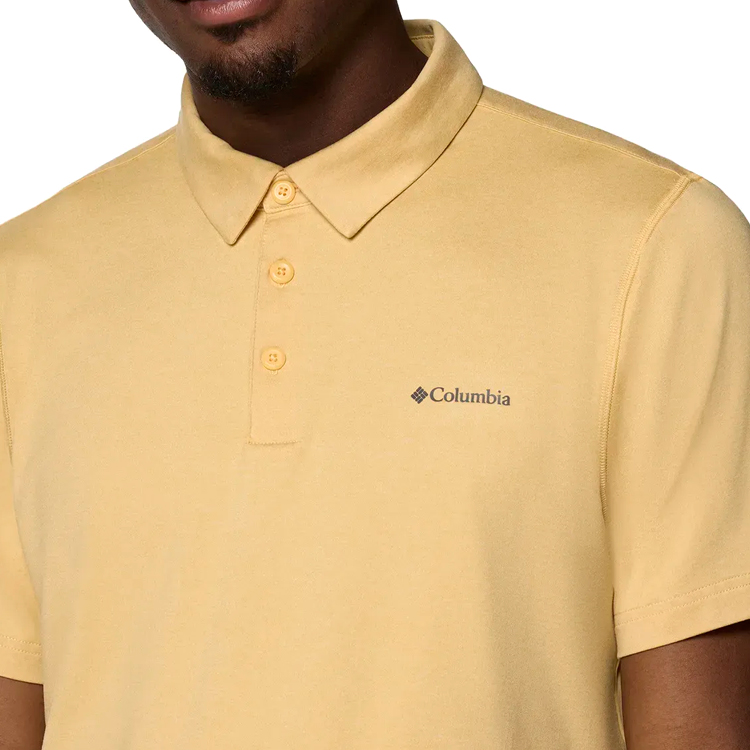 Мужские Поло Columbia Tech Trail Polo S Желтый photo 3