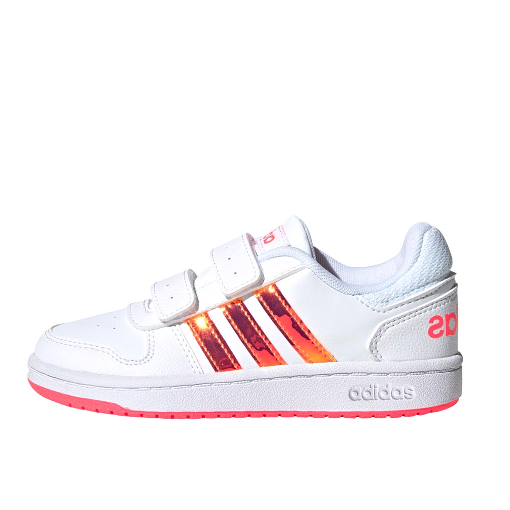 Кроссовки Adidas HOOPS 2.0 CMF C / Женский / 28 / Розовый/Белый photo 1 Кроссовки Adidas HOOPS 2.0 CMF C / Женский / 28 / Розовый/Белый photo 1