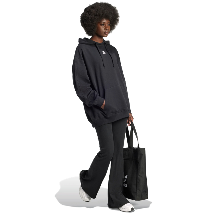 Толстовка Adidas ESS HOODIE M Черный Женский photo 2