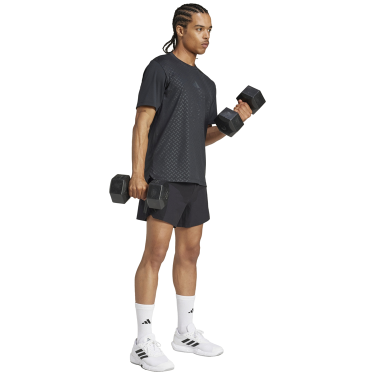 Футболка мужская Adidas POWER 3S TEE XS Черный photo 2