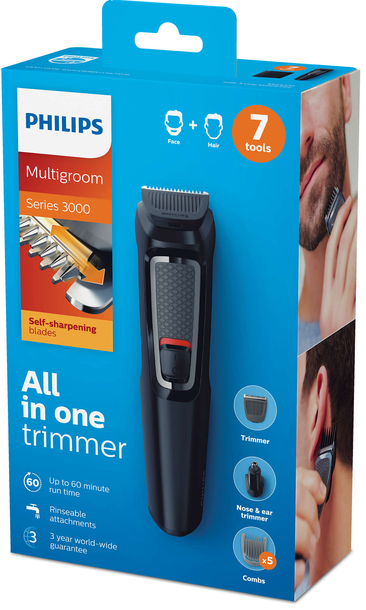 Триммер для лица Philips MG3720/15 photo 8