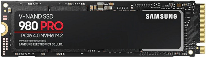 M.2 NVMe SSD 250GB Samsung SSD 980 PRO, PCIe4.0 x4 / NVMe1.3c, M2 Type 2280 form factor, Seq. Read: 6400 MB/s, Seq. Write: 2700 MB/s, Max Random 4k: Read /Write: 500,000/600,000 IOPS, Samsung Elpis Controller, 512MB LPDDR4, V-NAND 3-bit MLC photo 1