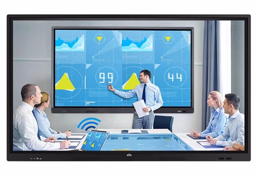 65" LED 4K SMART DISPLAY UNV MW3565-T-E, Interactive Touch, Black, 8ms, 3840x2160, 178°/178°, 350 cd/m2, 1100:1, Android 8.0, Quad-core 1.5GHz, Mali G51, RAM 3GB, 32GB, Speakers 2x10W, HDMIx3, VGA, USBx4, LAN(RJ-45), Wi-Fi-N, VESA 