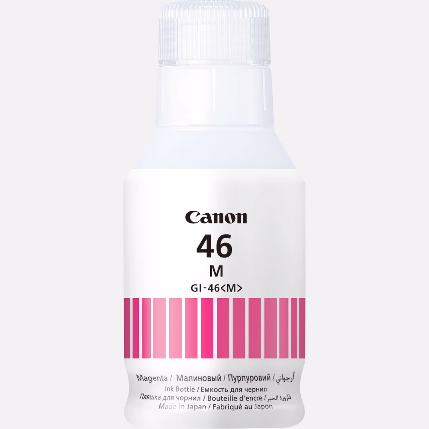 Ink Bottle Canon GI-46 M, Magenta (4428C001), 135ml 14000 p. (Eco 21000 p.) for MAXIFY GX3040 MAXIFY GX4040 MAXIFY GX5040 MAXIFY GX5140 MAXIFY GX5540 MAXIFY GX6040 MAXIFY GX6140 MAXIFY GX6540 MAXIFY GX7040 MAXIFY GX7140